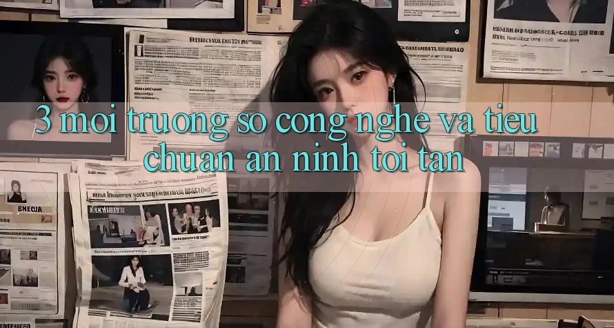 3. Môi trường số công nghệ và tiêu chuẩn an ninh tối tân 3. Môi trường số công nghệ và tiêu chuẩn an ninh tối tân