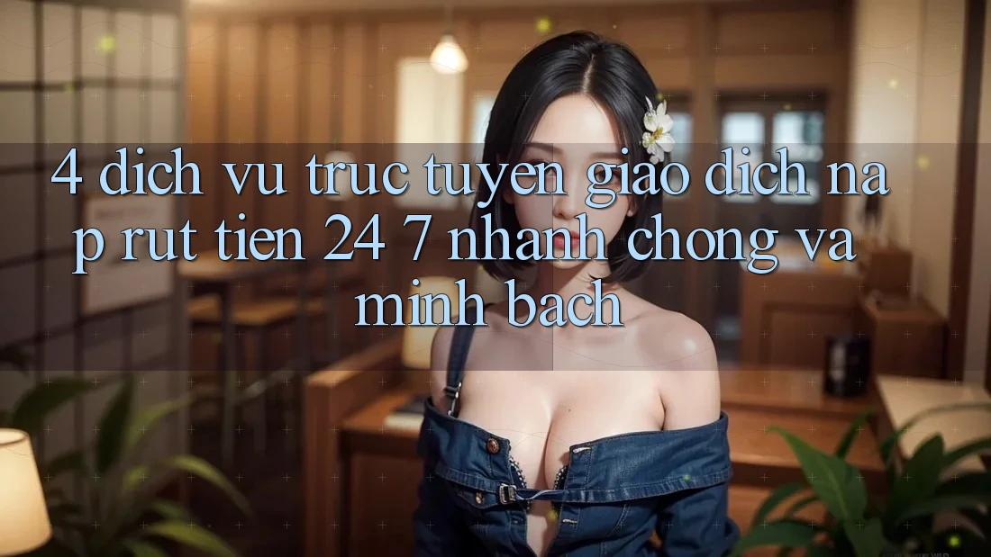 4. Dịch vụ trực tuyến giao dịch nạp - rút tiền 24/7: Nhanh chóng và minh bạch 4. Dịch vụ trực tuyến giao dịch nạp - rút tiền 24/7: Nhanh chóng và minh bạch