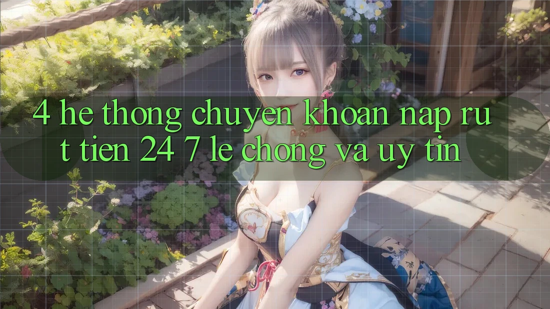 4. Hệ thống chuyển khoản nạp - rút tiền 24/7: Lẹ chóng và uy tín 4. Hệ thống chuyển khoản nạp - rút tiền 24/7: Lẹ chóng và uy tín