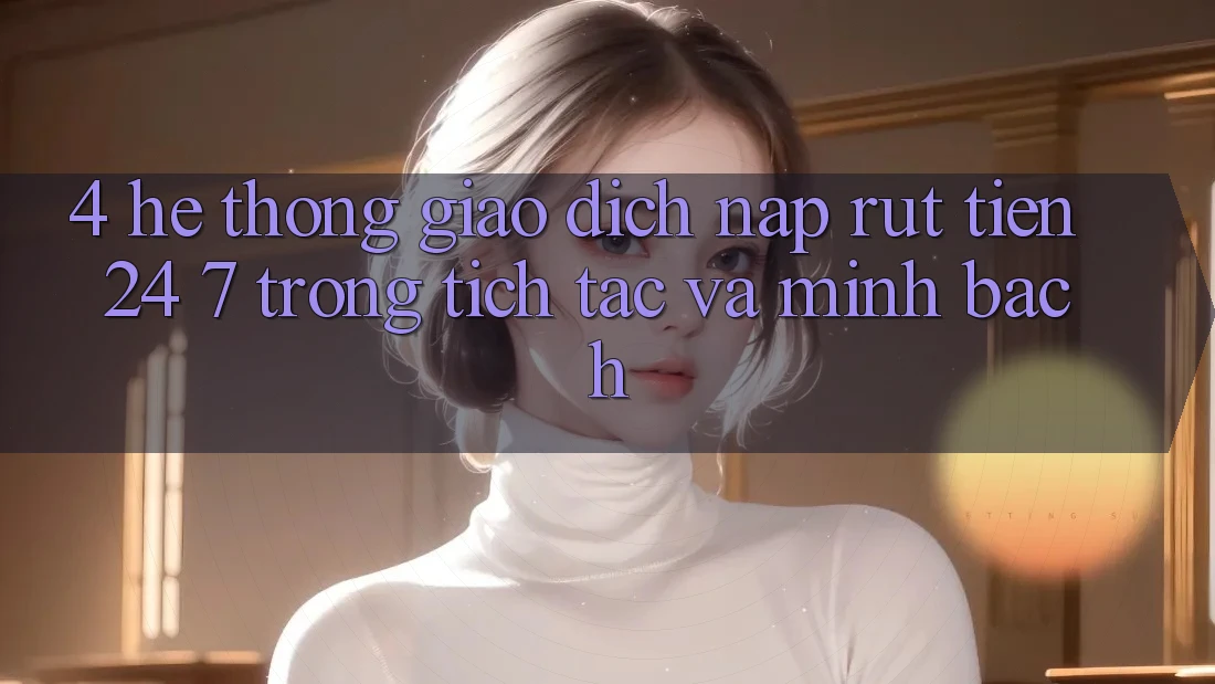 4. Hệ thống giao dịch nạp - rút tiền 24/7: Trong tích tắc và minh bạch