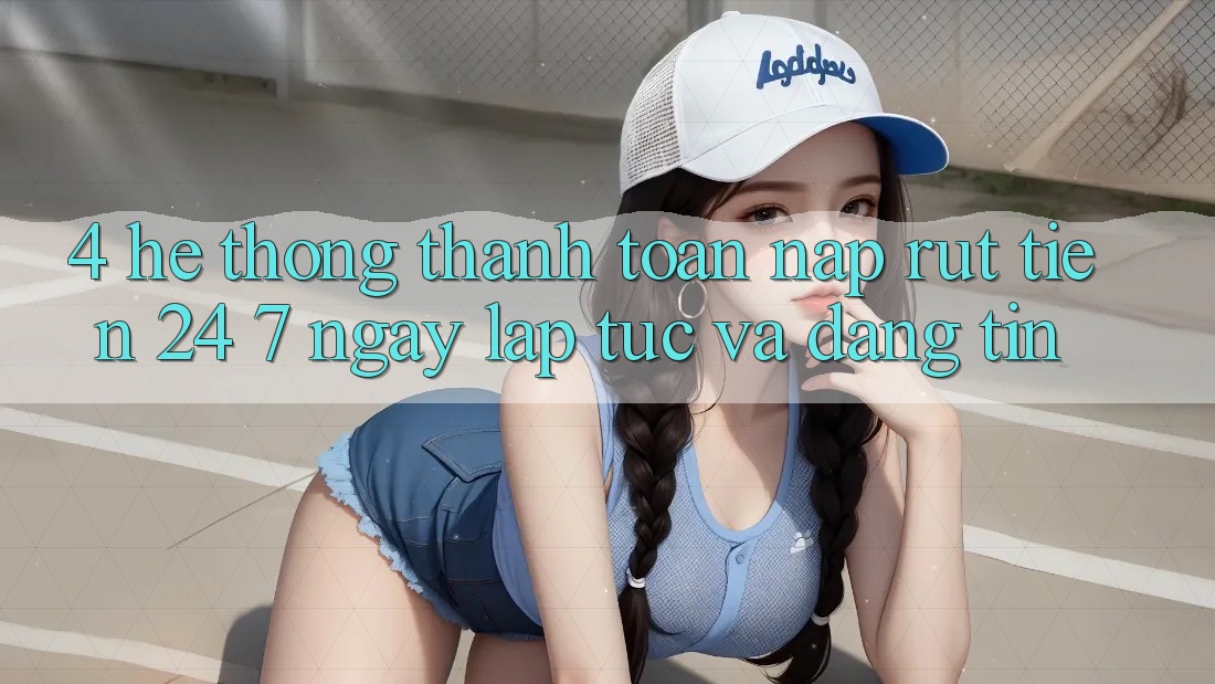 4. Hệ thống thanh toán nạp - rút tiền 24/7: Ngay lập tức và đáng tin 4. Hệ thống thanh toán nạp - rút tiền 24/7: Ngay lập tức và đáng tin