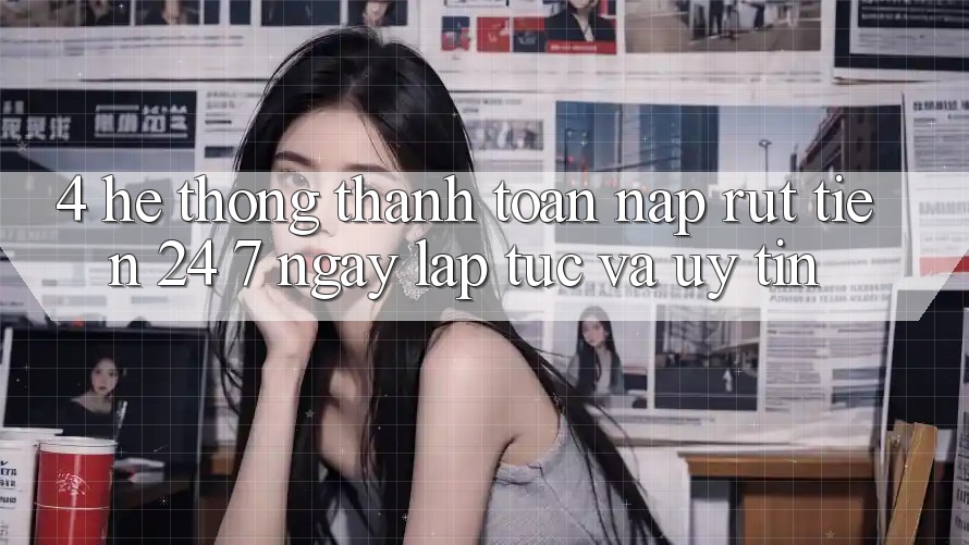 4. Hệ thống thanh toán nạp - rút tiền 24/7: Ngay lập tức và uy tín 4. Hệ thống thanh toán nạp - rút tiền 24/7: Ngay lập tức và uy tín