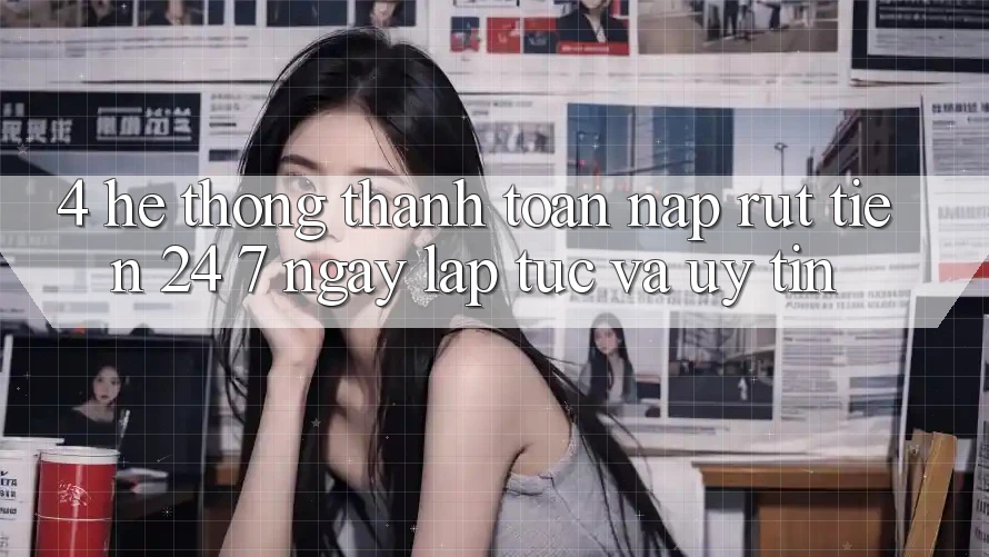 4. Hệ thống thanh toán nạp - rút tiền 24/7: Ngay lập tức và uy tín 4. Hệ thống thanh toán nạp - rút tiền 24/7: Ngay lập tức và uy tín