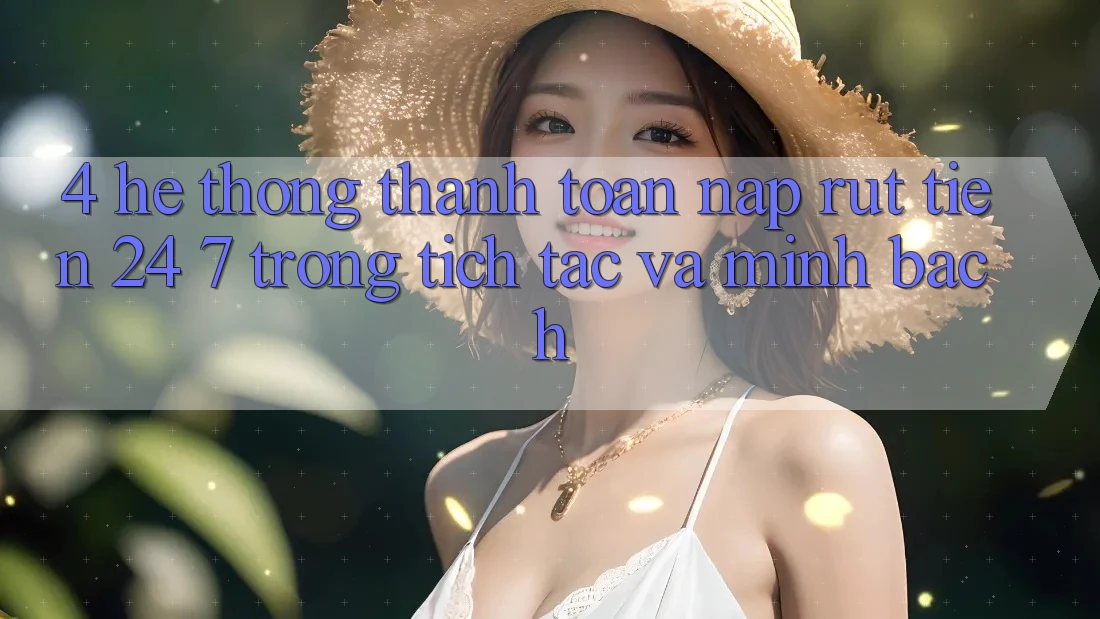 4. Hệ thống thanh toán nạp - rút tiền 24/7: Trong tích tắc và minh bạch