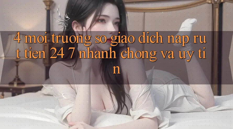 4. Môi trường số giao dịch nạp - rút tiền 24/7: Nhanh chóng và uy tín 4. Môi trường số giao dịch nạp - rút tiền 24/7: Nhanh chóng và uy tín