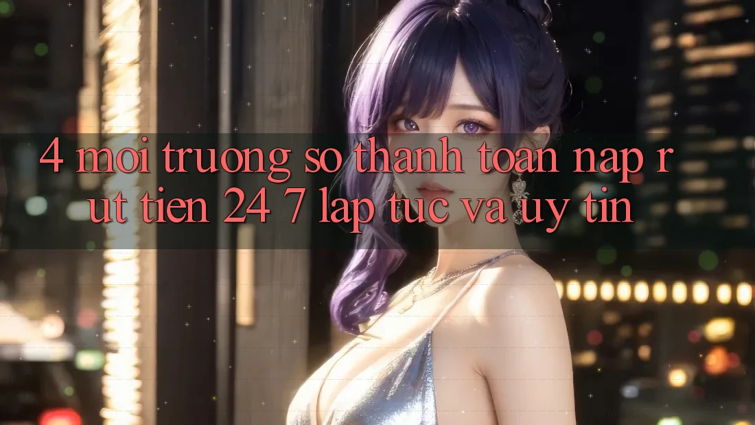 4. Môi trường số thanh toán nạp - rút tiền 24/7: Lập tức và uy tín 4. Môi trường số thanh toán nạp - rút tiền 24/7: Lập tức và uy tín