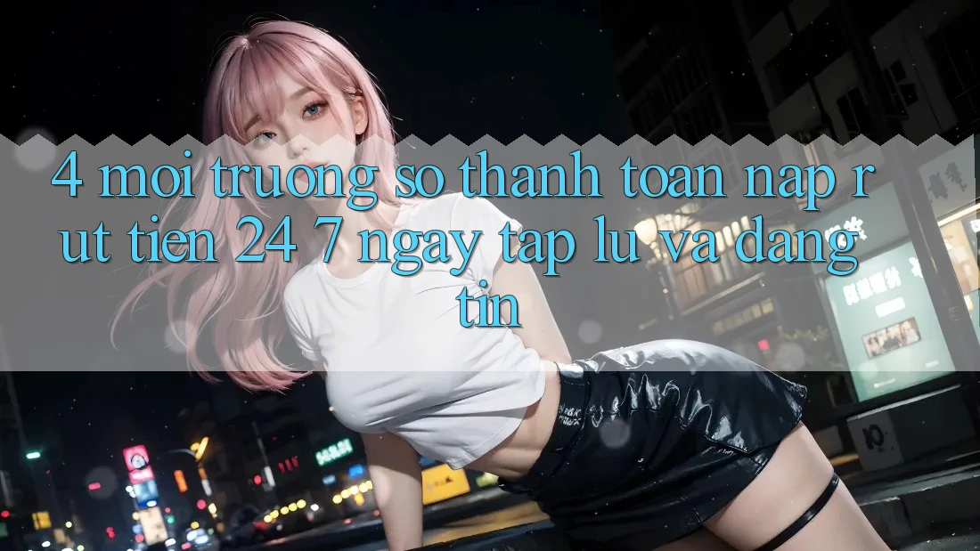 4. Môi trường số thanh toán nạp - rút tiền 24/7: Ngay tắp lự và đáng tin 4. Môi trường số thanh toán nạp - rút tiền 24/7: Ngay tắp lự và đáng tin