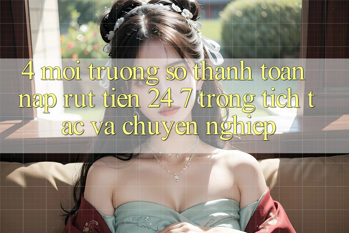 4. Môi trường số thanh toán nạp - rút tiền 24/7: Trong tích tắc và chuyên nghiệp 4. Môi trường số thanh toán nạp - rút tiền 24/7: Trong tích tắc và chuyên nghiệp