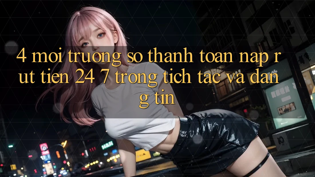 4. Môi trường số thanh toán nạp - rút tiền 24/7: Trong tích tắc và đáng tin 4. Môi trường số thanh toán nạp - rút tiền 24/7: Trong tích tắc và đáng tin