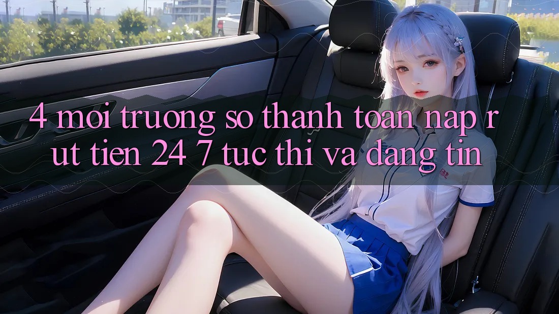 4. Môi trường số thanh toán nạp - rút tiền 24/7: Tức thì và đáng tin 4. Môi trường số thanh toán nạp - rút tiền 24/7: Tức thì và đáng tin