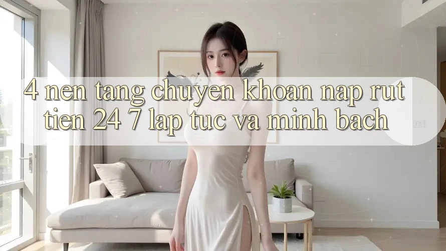4. Nền tảng chuyển khoản nạp - rút tiền 24/7: Lập tức và minh bạch 4. Nền tảng chuyển khoản nạp - rút tiền 24/7: Lập tức và minh bạch