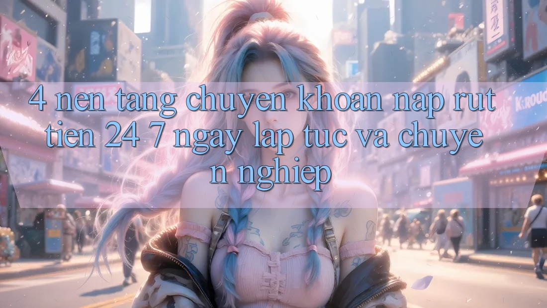 4. Nền tảng chuyển khoản nạp - rút tiền 24/7: Ngay lập tức và chuyên nghiệp 4. Nền tảng chuyển khoản nạp - rút tiền 24/7: Ngay lập tức và chuyên nghiệp