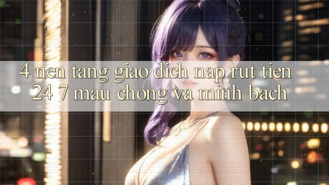4. Nền tảng giao dịch nạp - rút tiền 24/7: Mau chóng và minh bạch