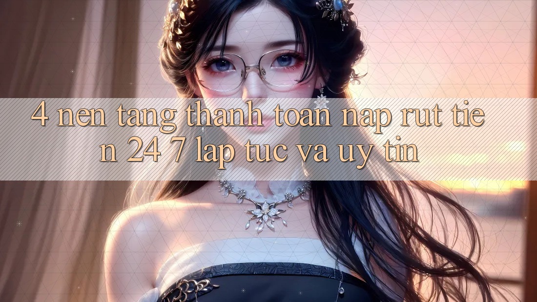 4. Nền tảng thanh toán nạp - rút tiền 24/7: Lập tức và uy tín