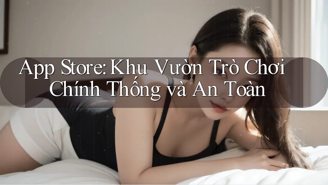 App Store: Khu Vườn Trò Chơi Chính Thống và An Toàn