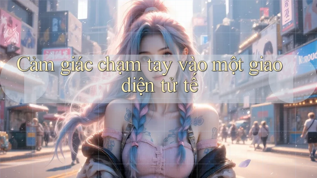 Cảm giác chạm tay vào một giao diện tử tế Cảm giác chạm tay vào một giao diện tử tế