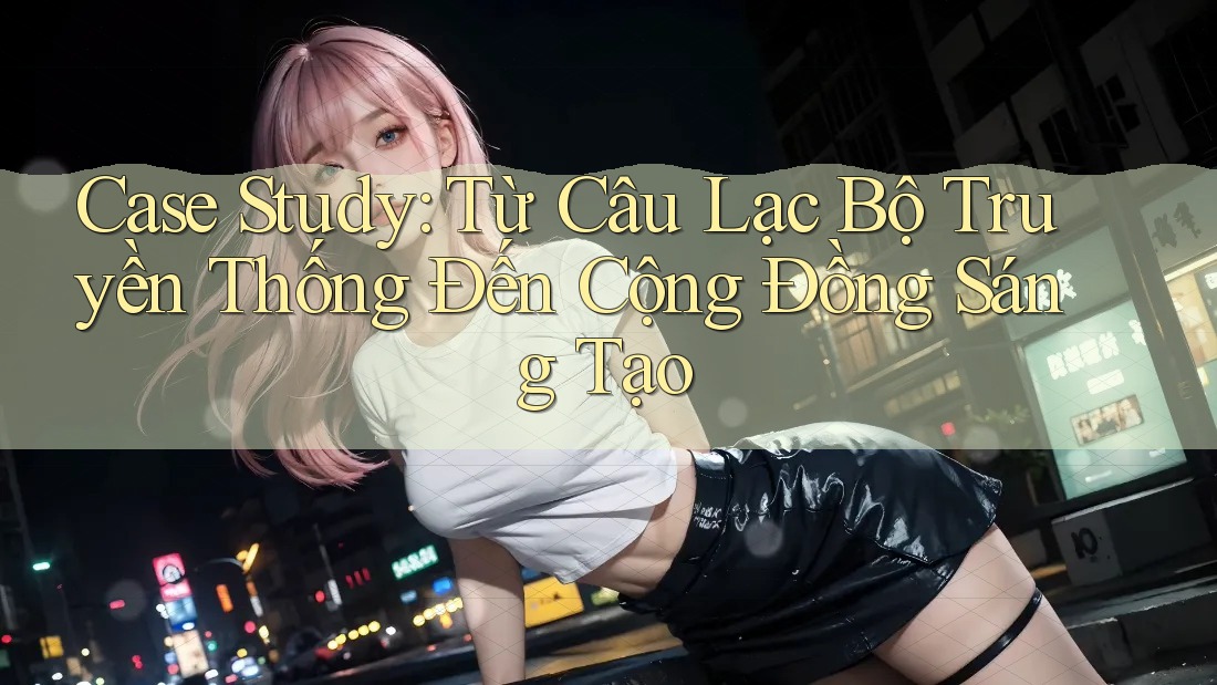 Case Study: Từ Câu Lạc Bộ Truyền Thống Đến Cộng Đồng Sáng Tạo