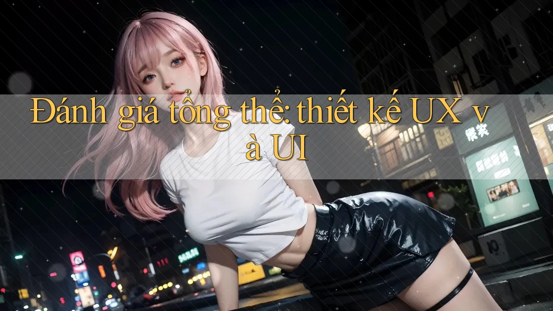 Đánh giá tổng thể: thiết kế UX và UI Đánh giá tổng thể: thiết kế UX và UI