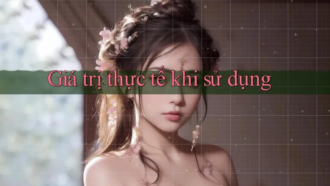 Giá trị thực tế khi sử dụng Giá trị thực tế khi sử dụng