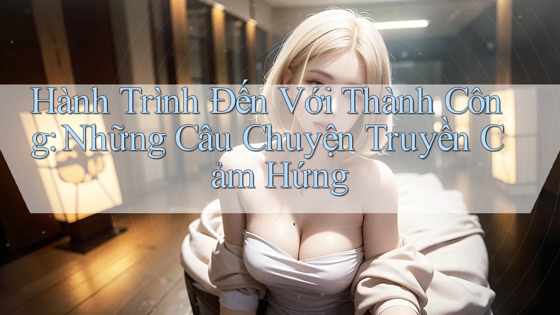 Hành Trình Đến Với Thành Công: Những Câu Chuyện Truyền Cảm Hứng