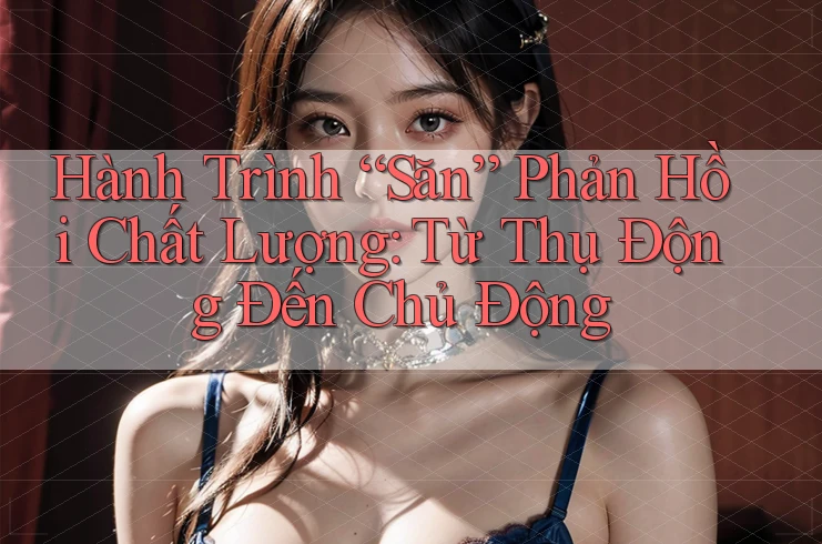 Hành Trình “Săn” Phản Hồi Chất Lượng: Từ Thụ Động Đến Chủ Động