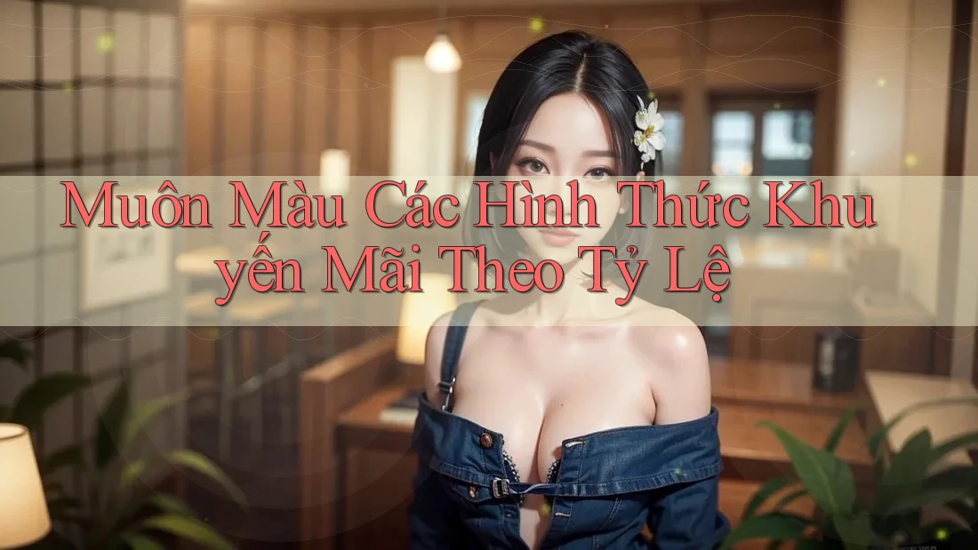 Muôn Màu Các Hình Thức Khuyến Mãi Theo Tỷ Lệ