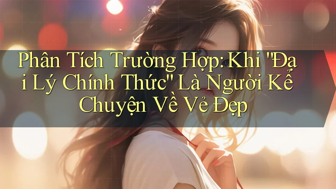 Phân Tích Trường Hợp: Khi “Đại Lý Chính Thức” Là Người Kể Chuyện Về Vẻ Đẹp