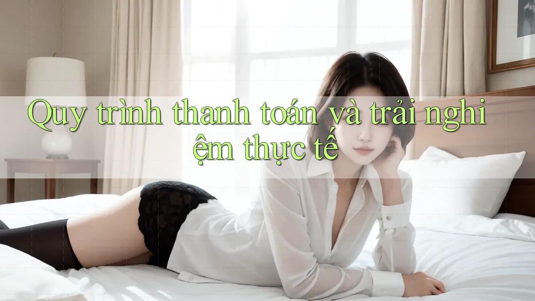 Quy trình thanh toán và trải nghiệm thực tế Quy trình thanh toán và trải nghiệm thực tế