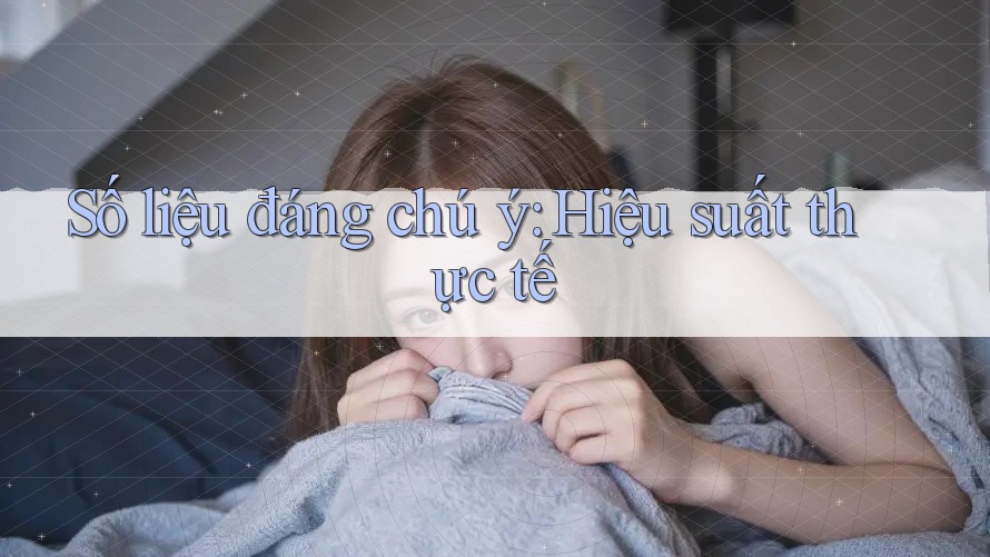 Số liệu đáng chú ý: Hiệu suất thực tế Số liệu đáng chú ý: Hiệu suất thực tế
