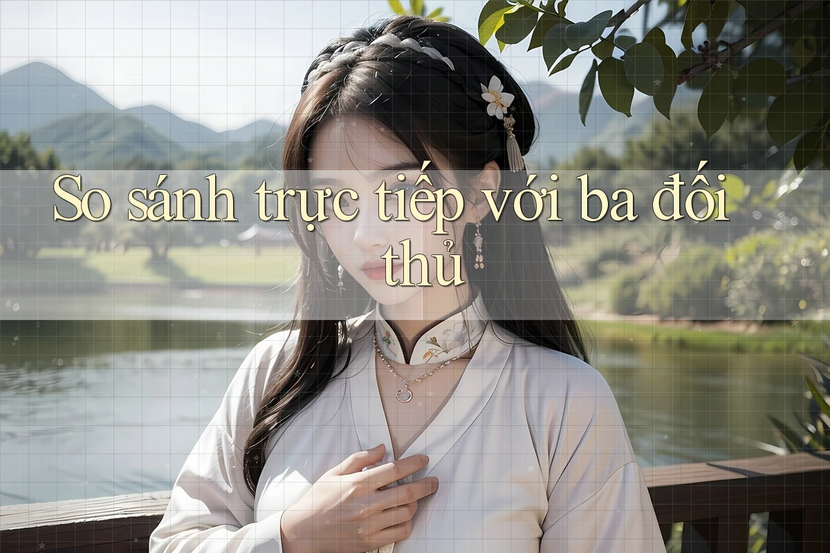 So sánh trực tiếp với ba đối thủ So sánh trực tiếp với ba đối thủ