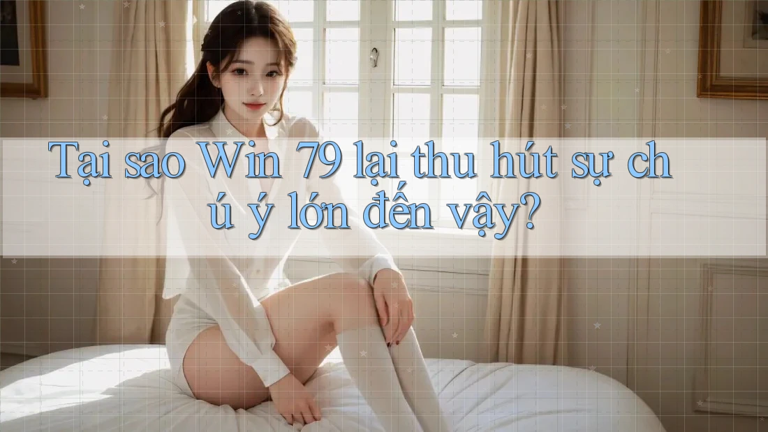 Tại sao Win 79 lại thu hút sự chú ý lớn đến vậy? Tại sao Win 79 lại thu hút sự chú ý lớn đến vậy?