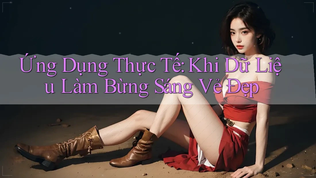 Ứng Dụng Thực Tế: Khi Dữ Liệu Làm Bừng Sáng Vẻ Đẹp