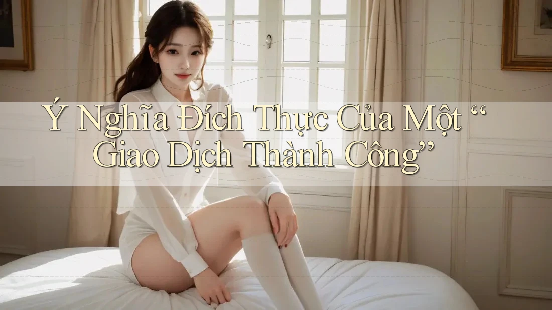 Ý Nghĩa Đích Thực Của Một “Giao Dịch Thành Công”